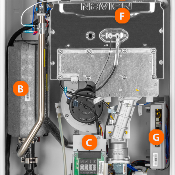 Navien NHW700-160AI-NG NHW-160AI Premium Non-Condensing Tankless Water Heater 160000 BTU/h