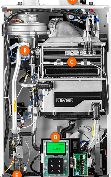 Navien NPE-150S2 High Efficiency Condensing Tankless Water Heater 120,000 BTU/h