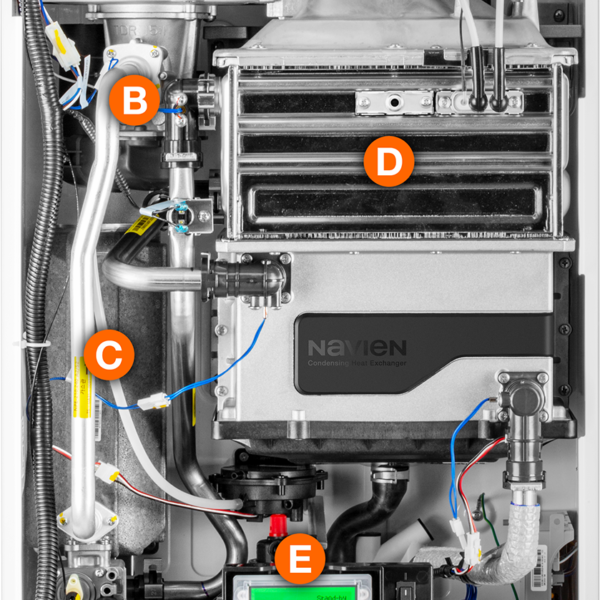 Navien NPE-180A2NG NPE-180A2 High Efficiency Condensing Tankless Water Heater 150,000 BTU