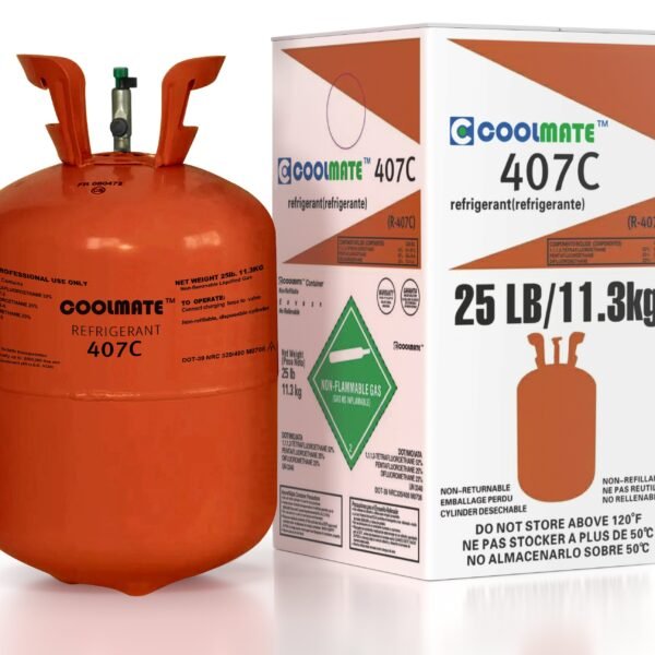 R-407C Refrigerant 25 lb |CoolmateGas Refrigerant