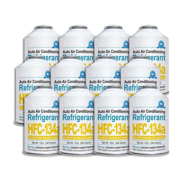 R-134A Refrigerant 12 oz  (12 Cans)|CoolmateGas Refrigerant