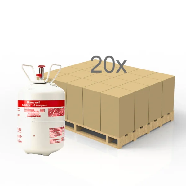 R1234YF Refrigerant 10 - HALF PALLET (20 Cylinders)