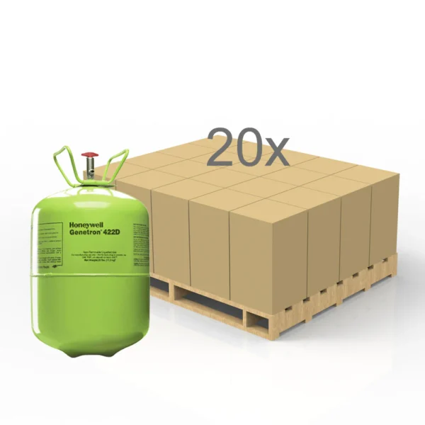 R422D MO29 Refrigerant 25 LB - HALF PALLET (20 Cylinders)